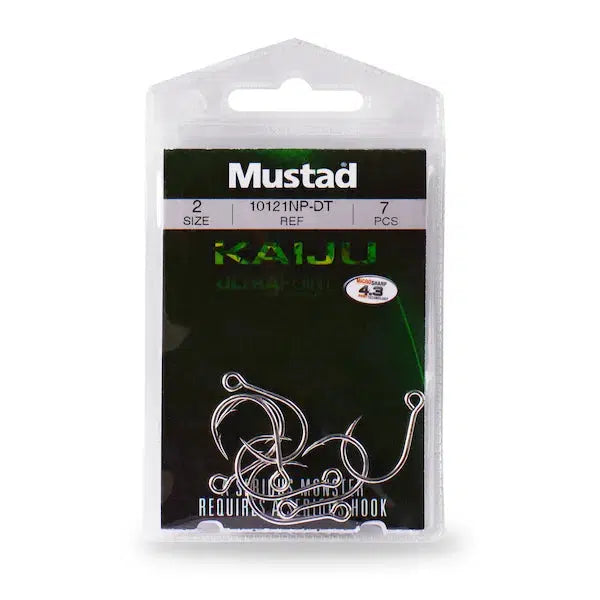 Mustad 7731DT Sea Demon Duratin Hooks, 5/0 Pack 5