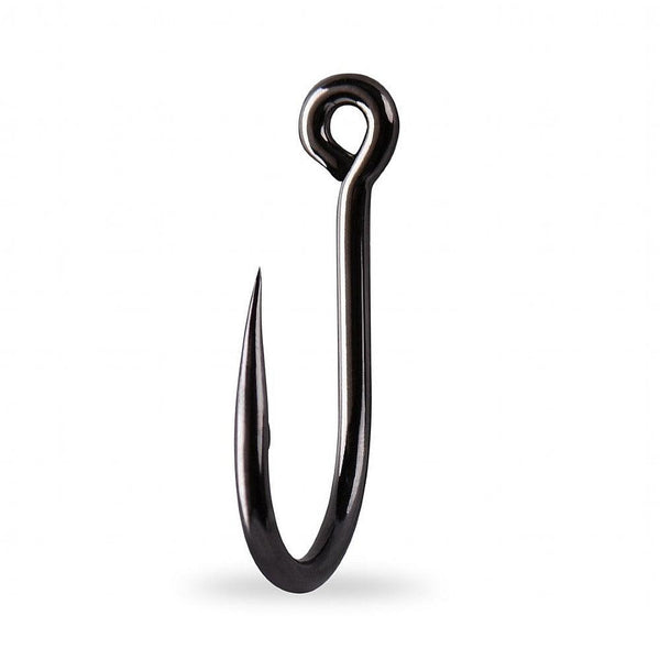 Mustad O'Shaughnessy Live Bait Fishing Hook (Black Nickel) - Size: 3/0 6pc