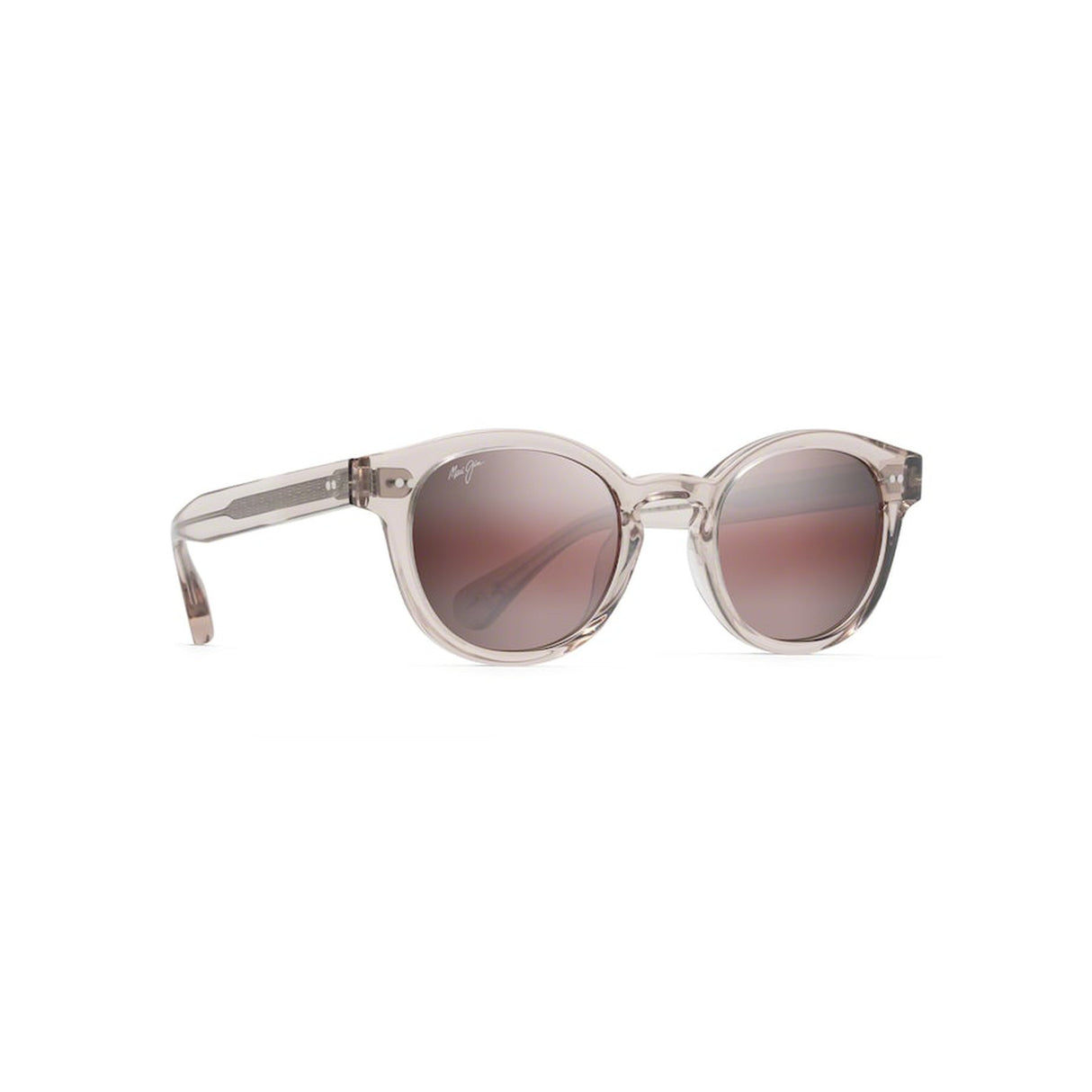 MAUI JIM Joy Ride Sunglasses Crystal with Hint of Pink | Maui Rose