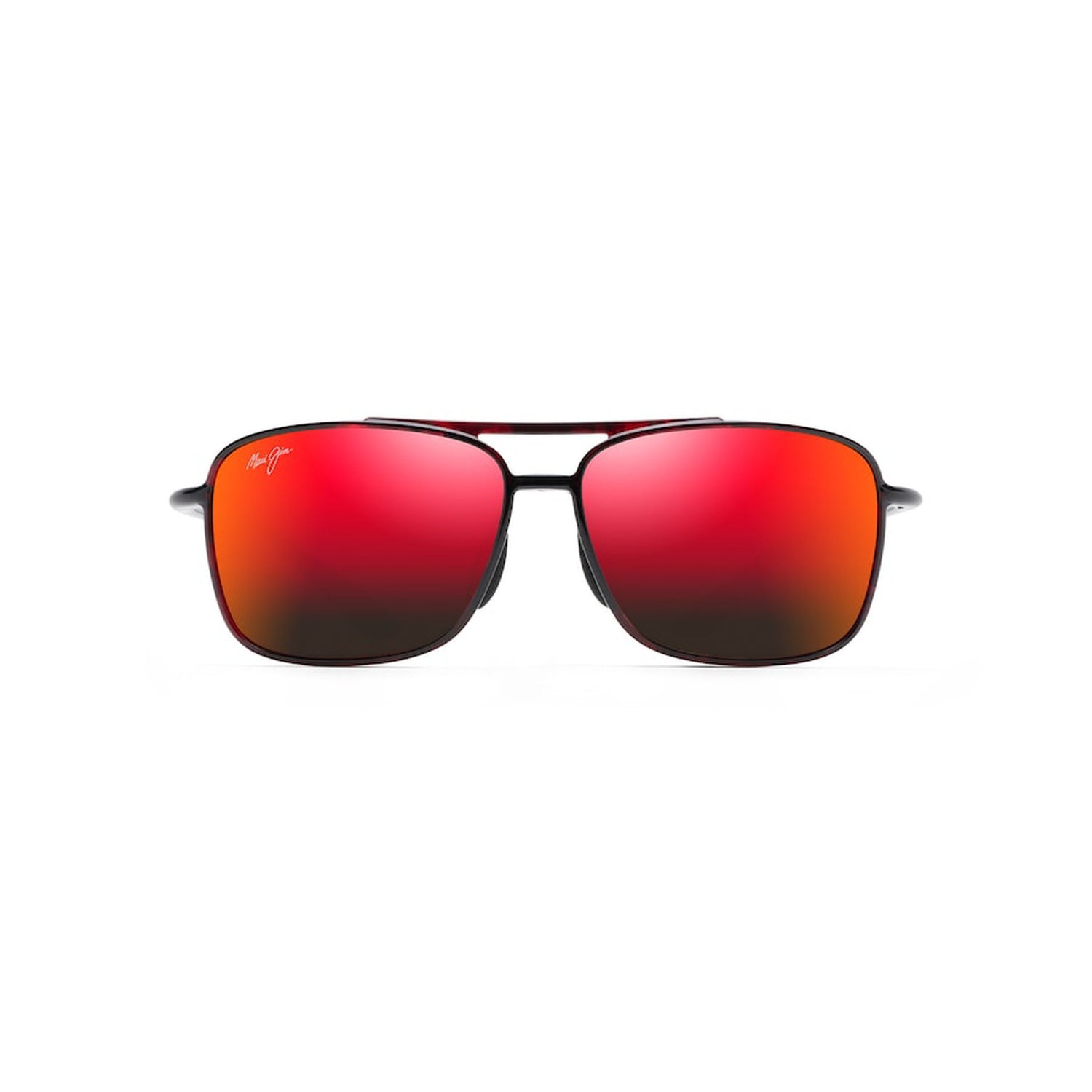 MAUI JIM Kaupo Gap Sunglasses Red and Black Tortoise |  HAWAII LAVA