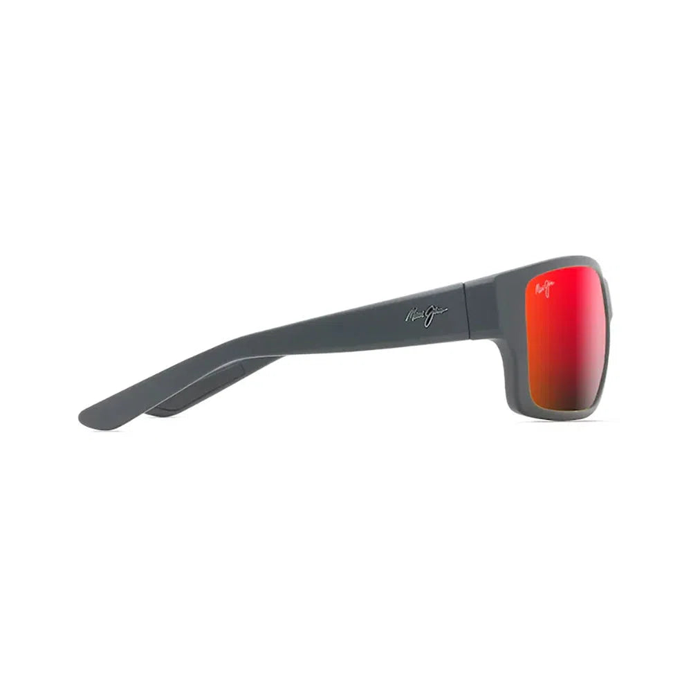 MAUI JIM Mangroves Sunglasses Matte Black| Hawaii Lava