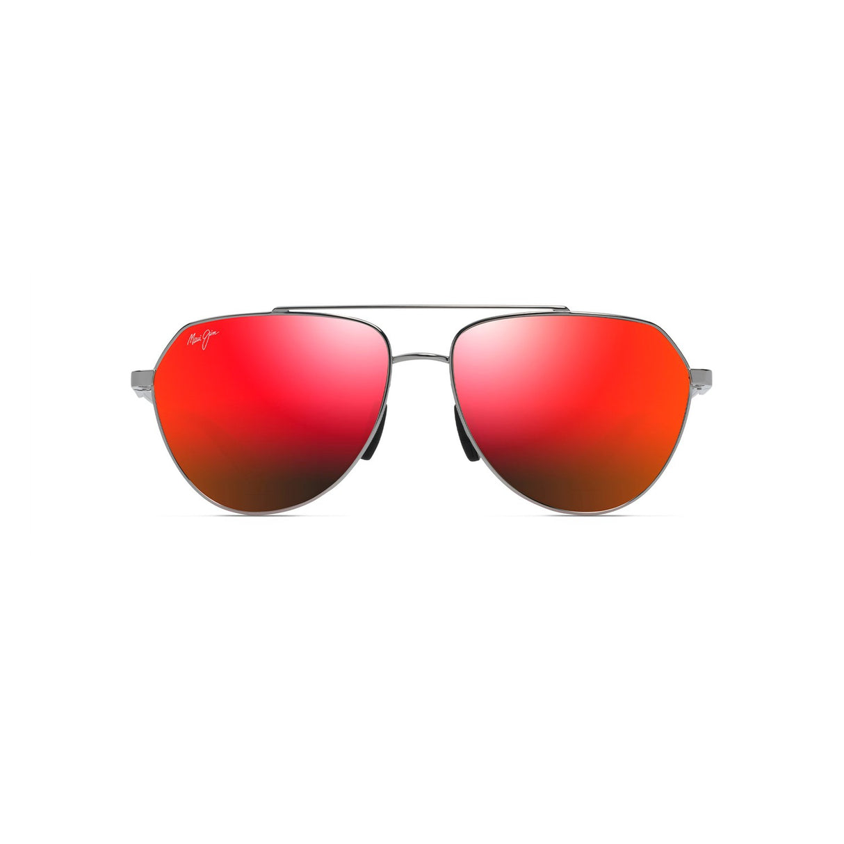 MAUI JIM Waiwai Sunglasses Shiny Light Ruthenium | HAWAII LAVA