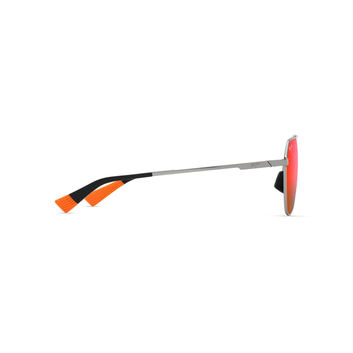 MAUI JIM Waiwai Sunglasses Shiny Light Ruthenium | HAWAII LAVA
