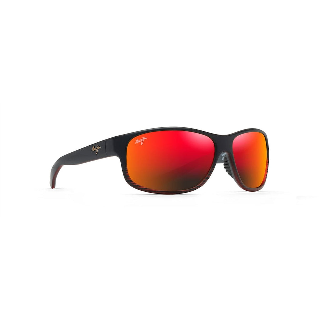 MAUI JIM Kaiwi Channel Sunglasses Burgundy Stripe | HAWAII LAVA