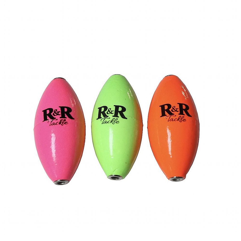 R&R MCF3 3 Pack of Floats: Pink Orange and Lime