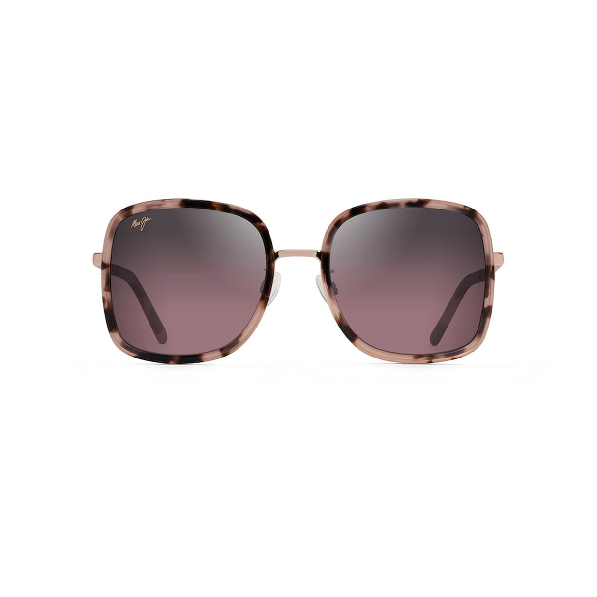 MAUI JIM Pua Sunglasses Pink Tortoise with Rose Gold | Maui Rose