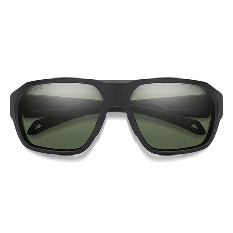 SMITH Deckboss Matte Black - ChromaPop Polarized Gray Green