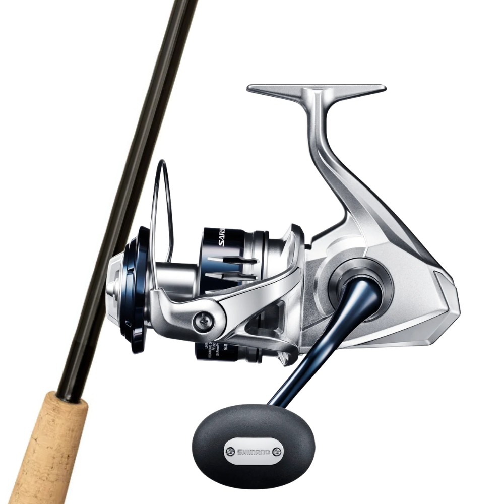 CHAOS SPGC 15-30 Spinning Rod and Shimano Saragosa SW A 5000XG Reel Combo