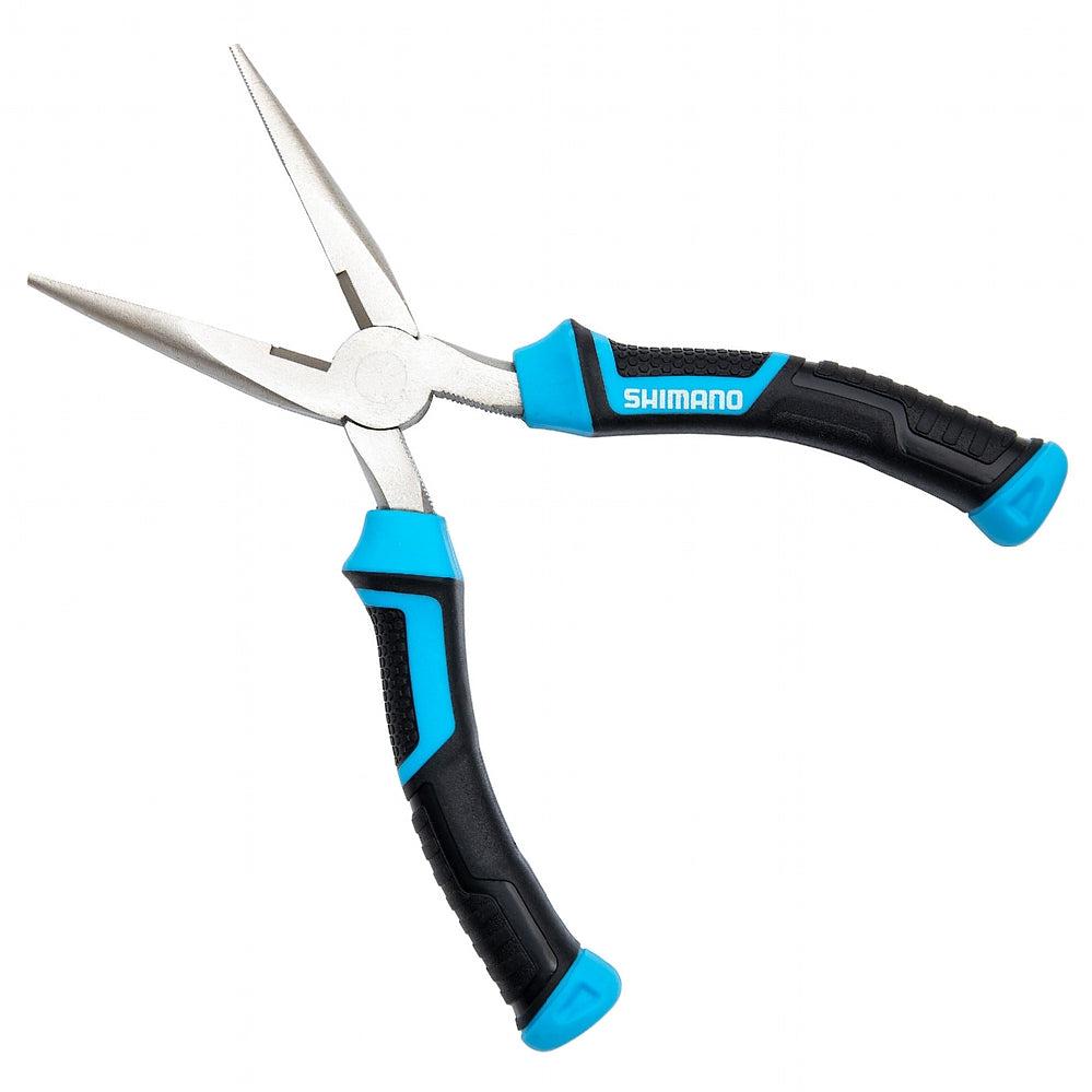 Shimano Brutas Silver Nickel Needle 6" Nose Pliers