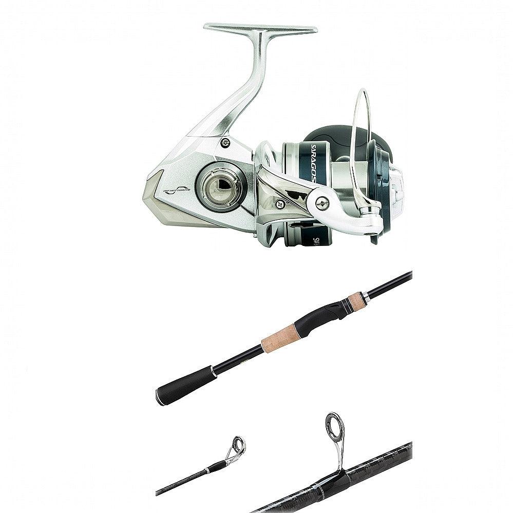 Shimano SARAGOSA SW A 25000 with Shimano Expride Spinning (TS) L 70 Combo