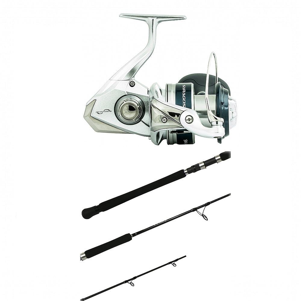 Shimano SARAGOSA SW A 6000HG with SHIMANO SW Terez Spinning 7'2" ML Combo