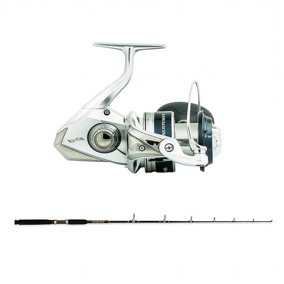 Shimano SARAGOSA SW A 8000HG with SP 8-15 6'6" CHAOS Gold Combo