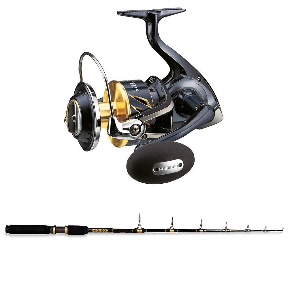Shimano STELLA 14000SW XGC with SPC 15-30 Sic Guides 7&#39; CHAOS Gold Combo