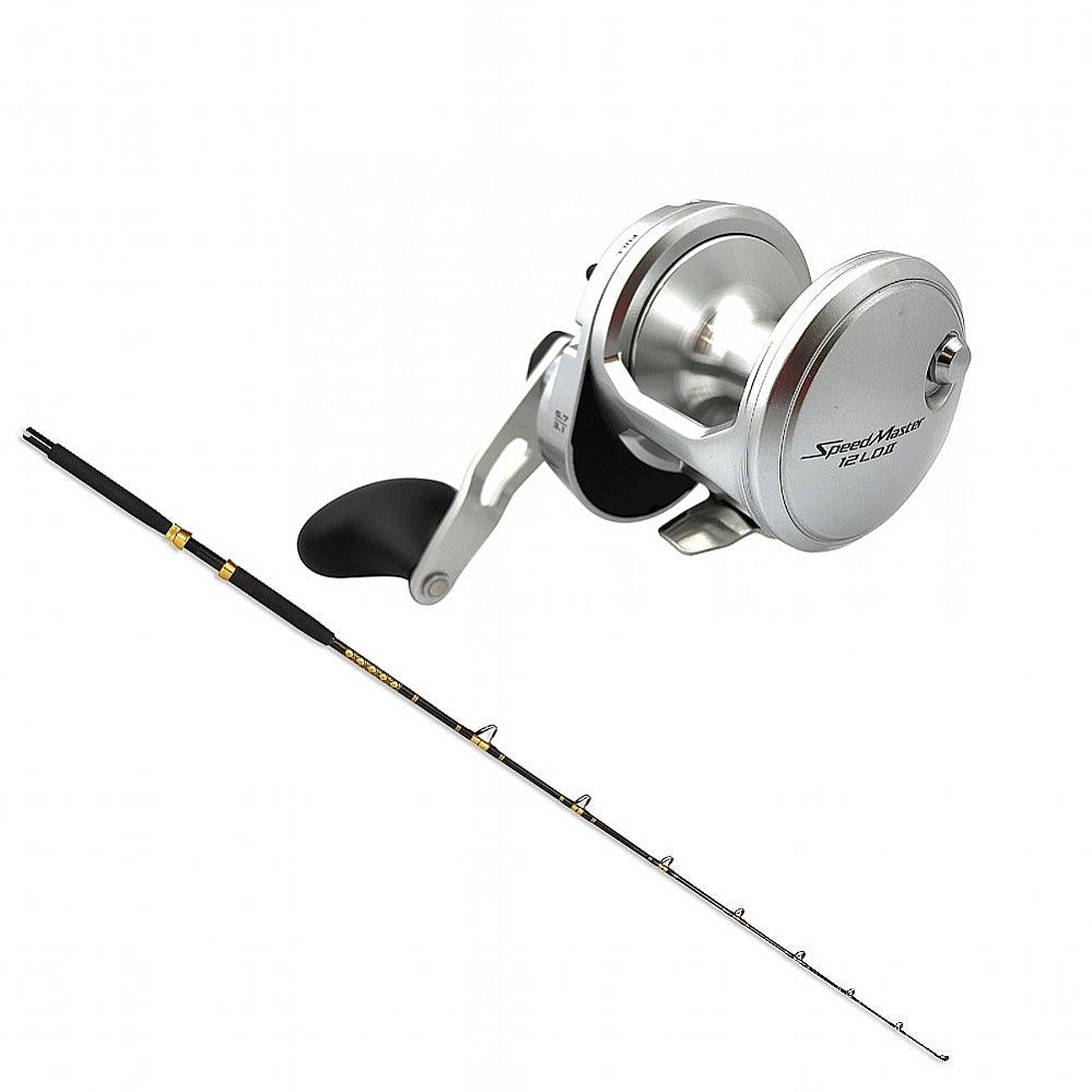 Shimano SpeedMaster II 20SPM with KC 20-40 6&#39;6&quot; Composite CHAOS Gold Combo