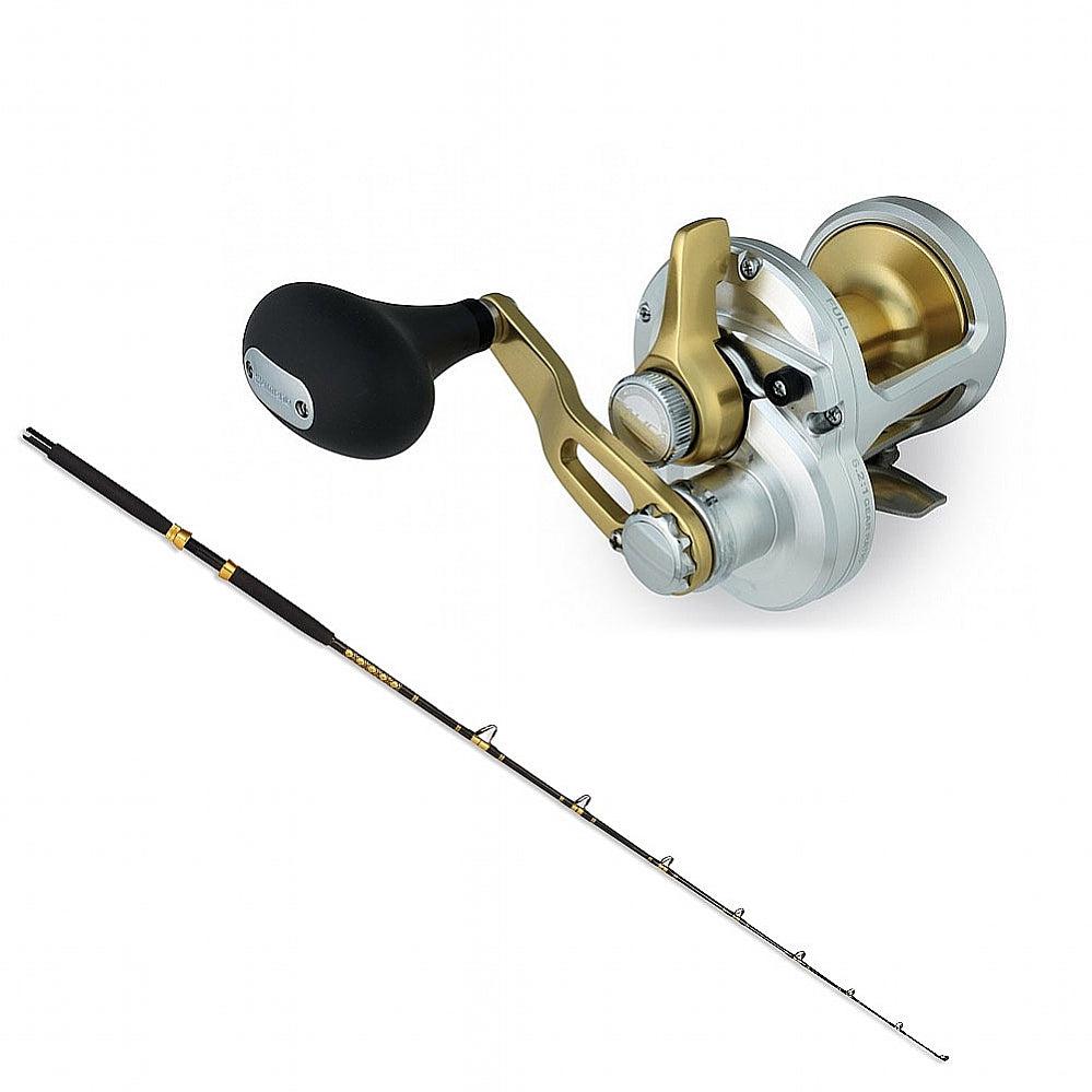 Shimano TALICA 12 LEVER DRAG with KC 10-25 7&#39;0&quot; Composite CHAOS Gold Combo