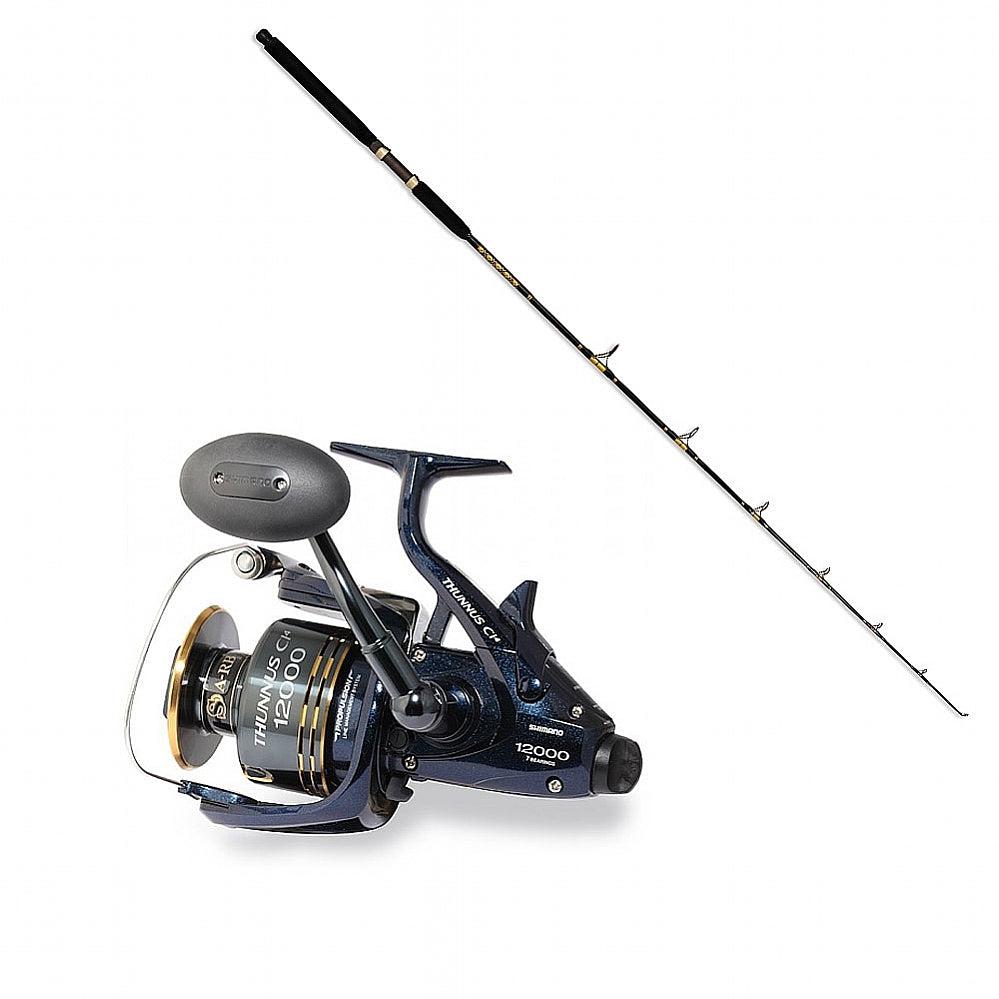Shimano THUNNUS 6000 CI4 SW SPIN with SPC 10-25 6'6" CHAOS Gold Combo