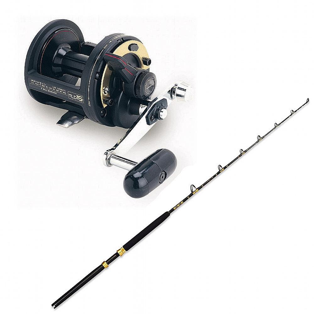 Shimano TLD20 TRITON LEVER DRAG with ECL 15-30 6' CHAOS Gold Combo