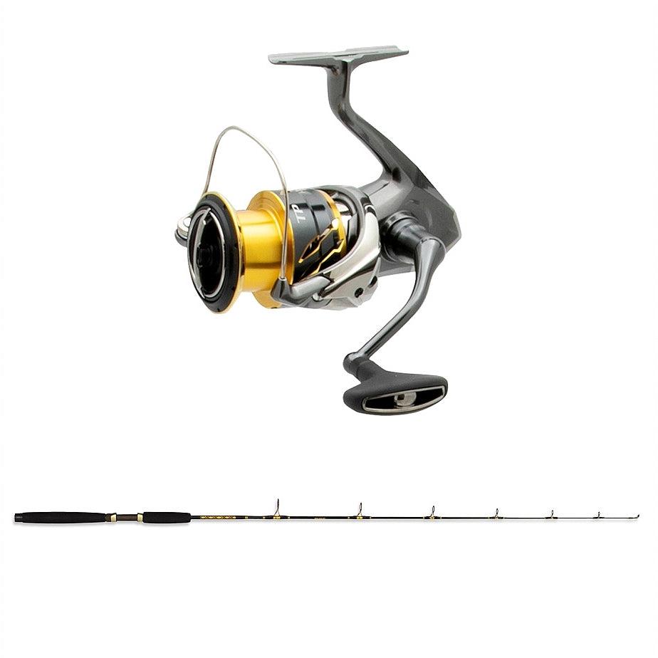 Shimano TWIN POWER 2500 FD with SPGF 8-17 7'0" CHAOS Gold Combo