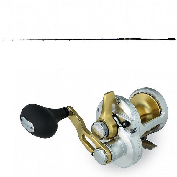 Shimano Game Type J Casting XH 56 5FT6IN with Accurate Valiant 1SPD BV-500N  Right Black with SUFIX 832 BRAID 600 Yds Combo from SHIMANO/ACCURATE/SUFIX  - CHAOS Fishing
