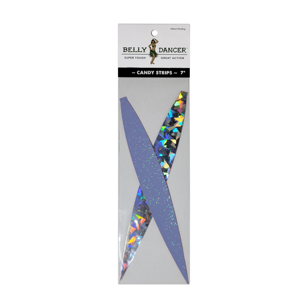 BELLYDANCER Candy Strips Artificial Bonita Strips - 7" Two-Pack