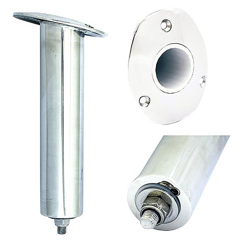 Tigress 15° 316 Stainless Steel 10-1/2" X 2-1/4" Swivel Rod Holders