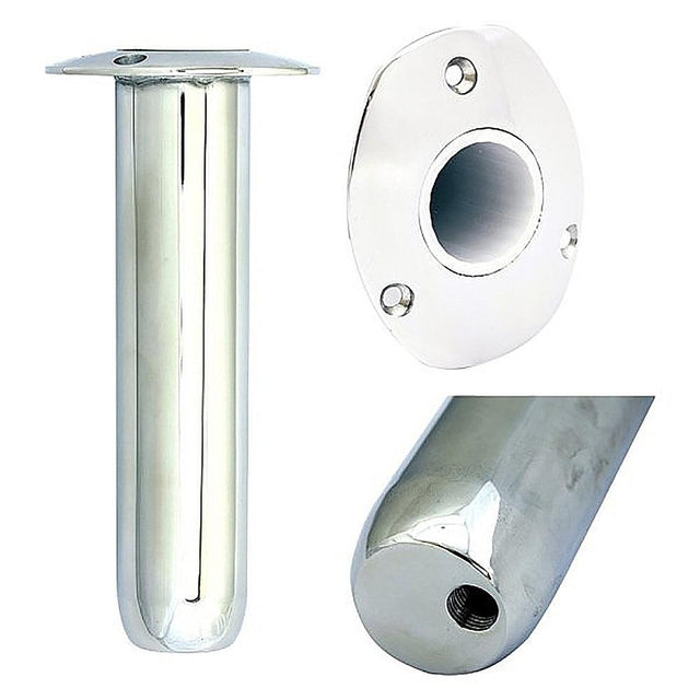 Tigress 15° Oval Head Closed Base Rod Holders - 9" X 1-5/8"