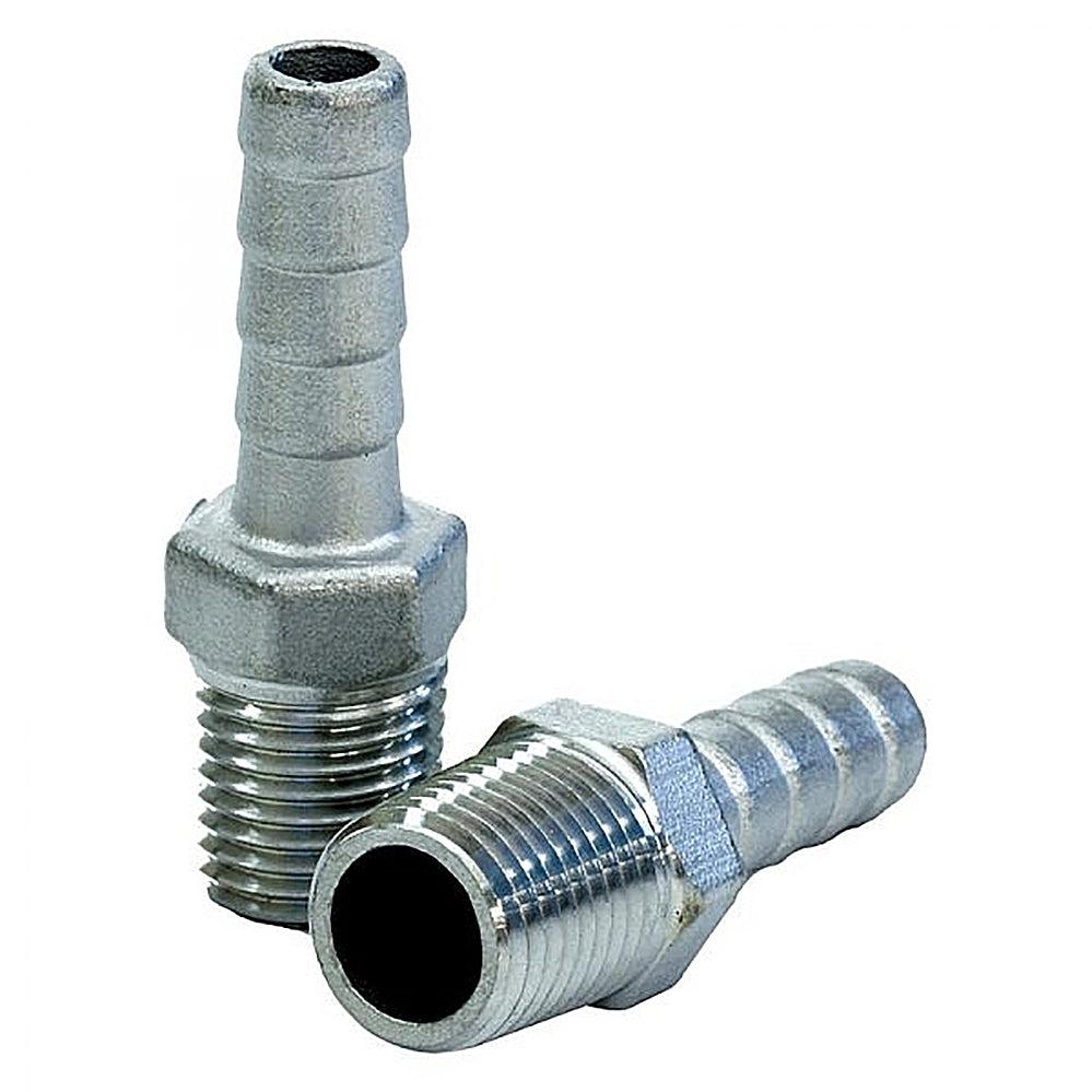 Tigress 316 Stainless Steel Pipe To Hose Fittings - 1/4" IPS