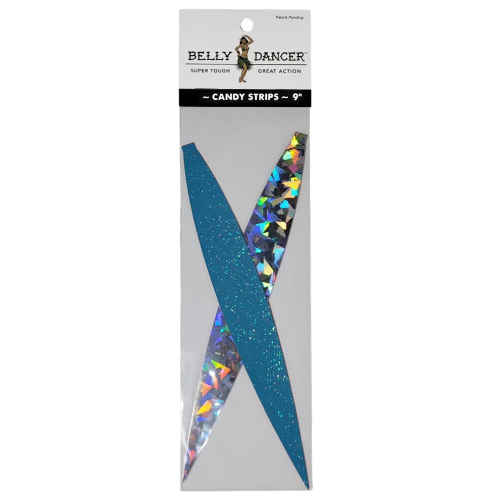 BELLYDANCER Candy Strips Artificial Bonita Strips - 9" (2 Pack)