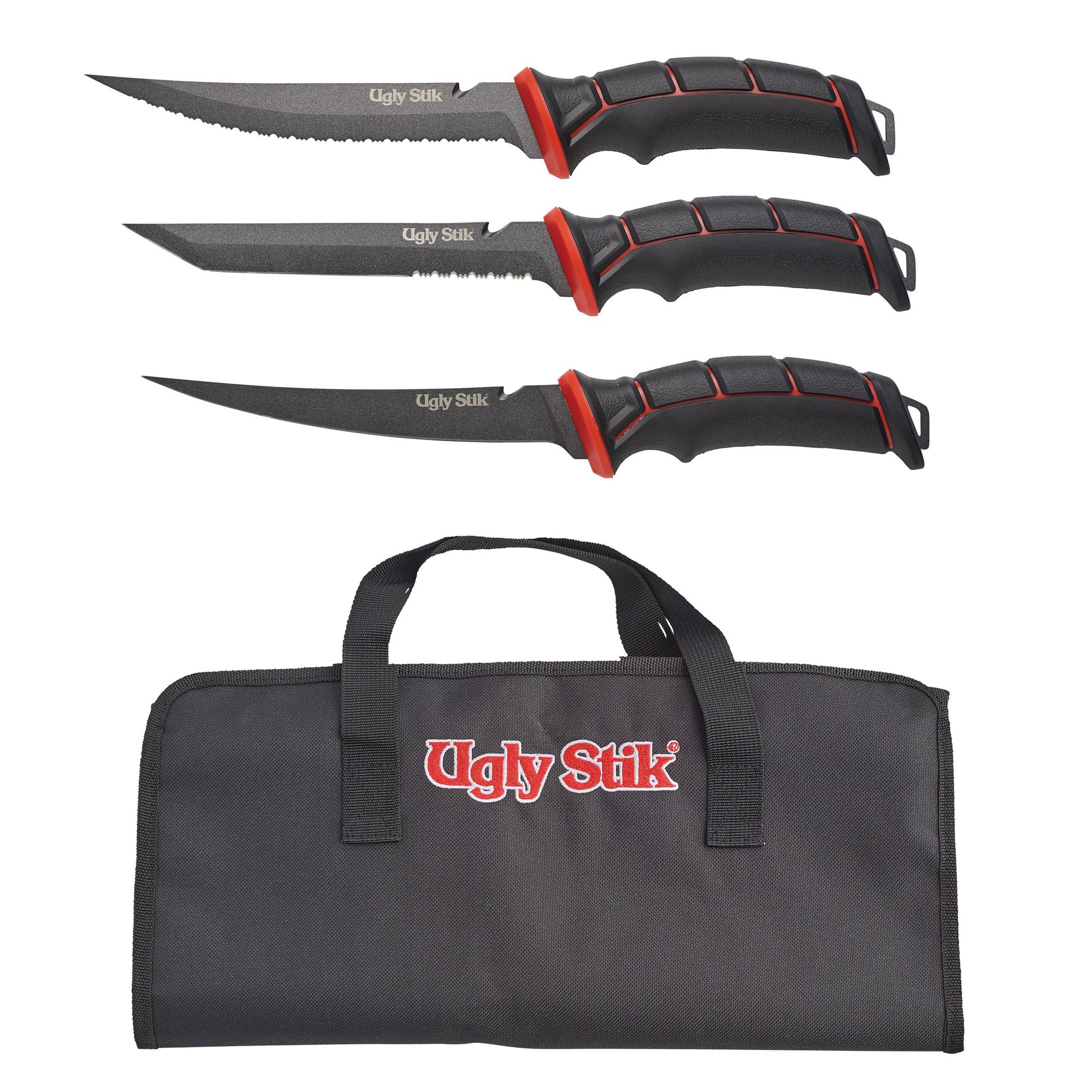 Ugly Stik USTOOLS3KNFSET Ugly Tools 3 Pack 7" Knife Set