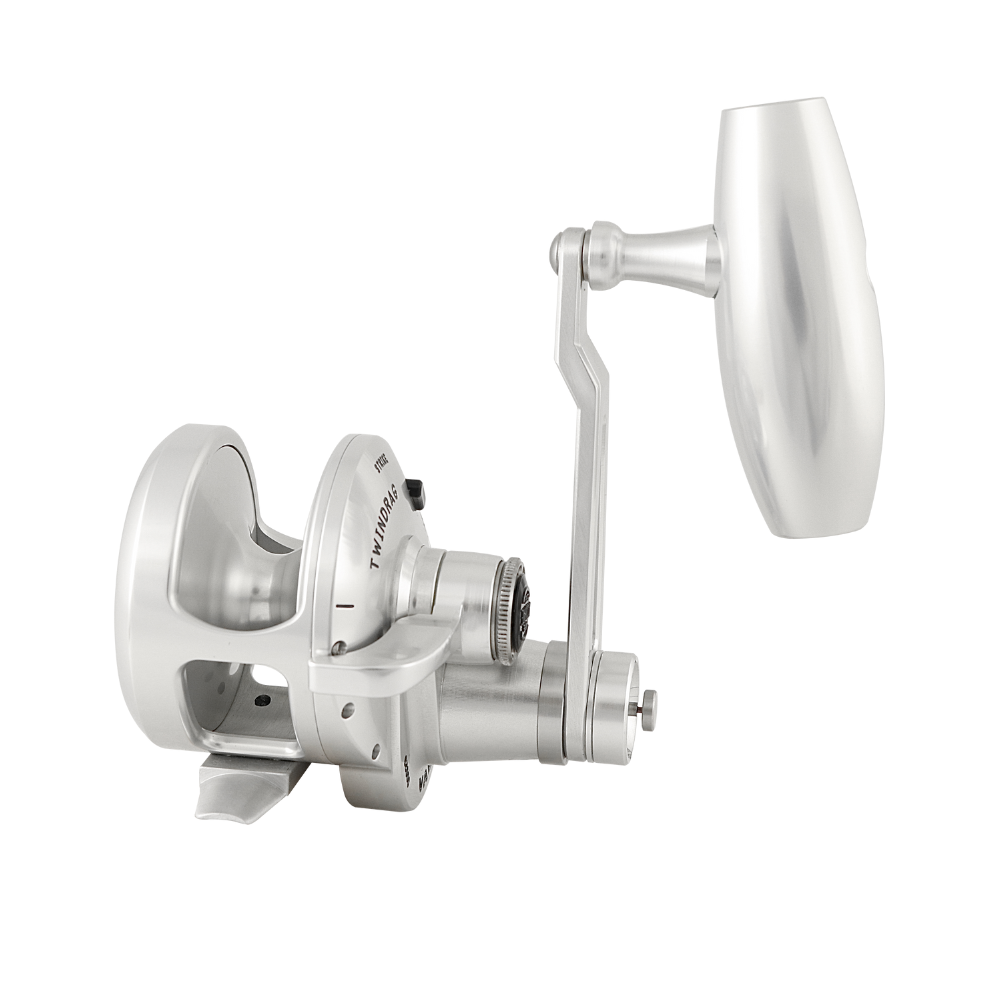 ACCURATE TwinDrag Valiant 2 2SPD SPJ Reel - Silver