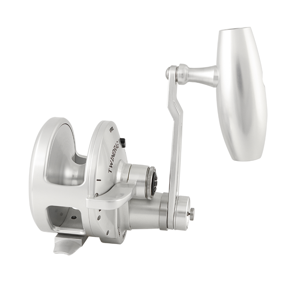 ACCURATE TwinDrag Valiant 2 2SPD SPJ Reel - Silver
