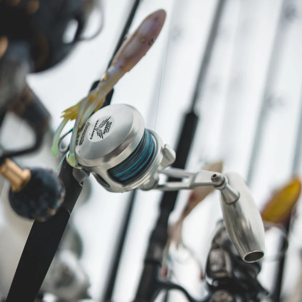 ACCURATE TwinDrag Valiant 2 2SPD Reel - Silver 6:1-3:1