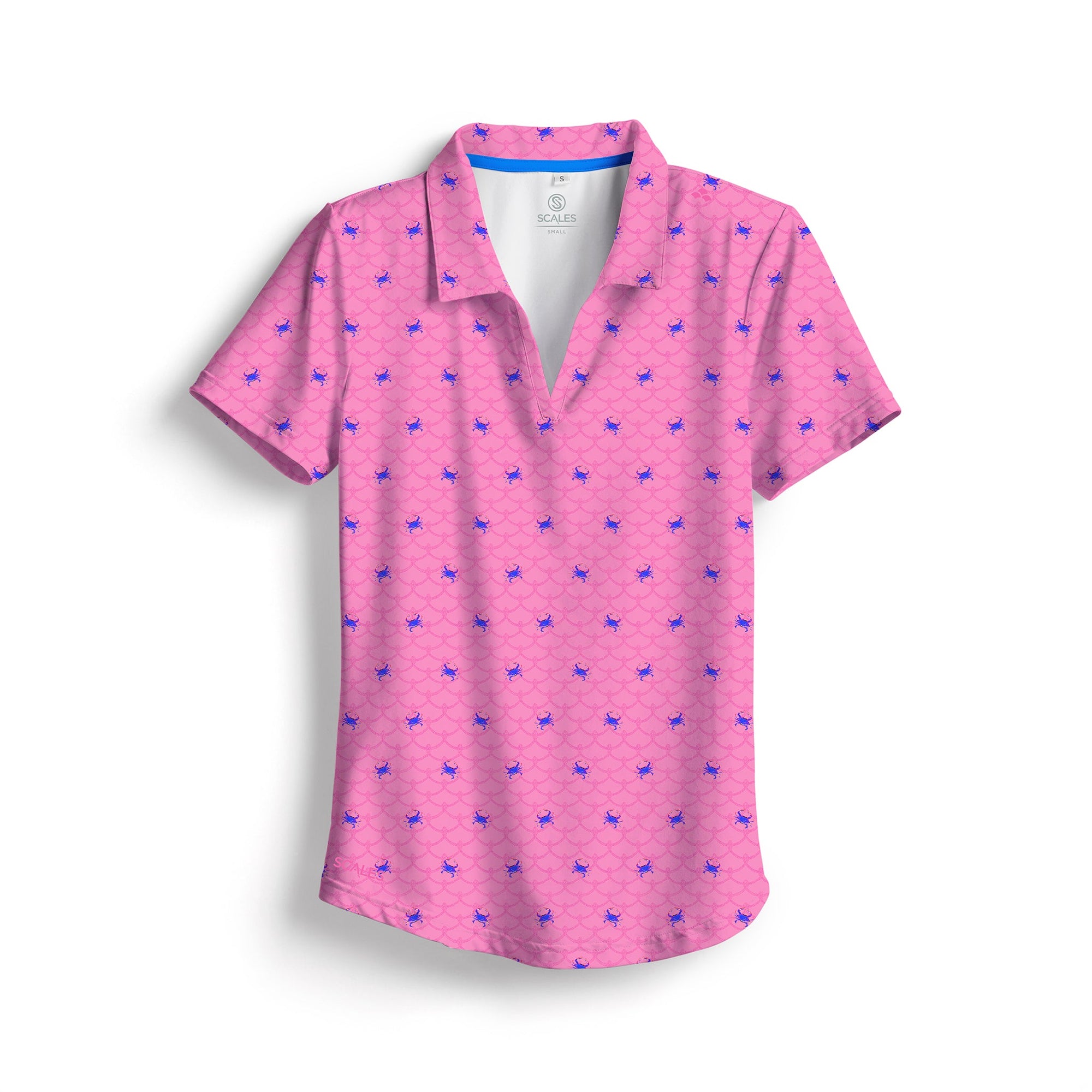 SCALES Crabby Womens Polo