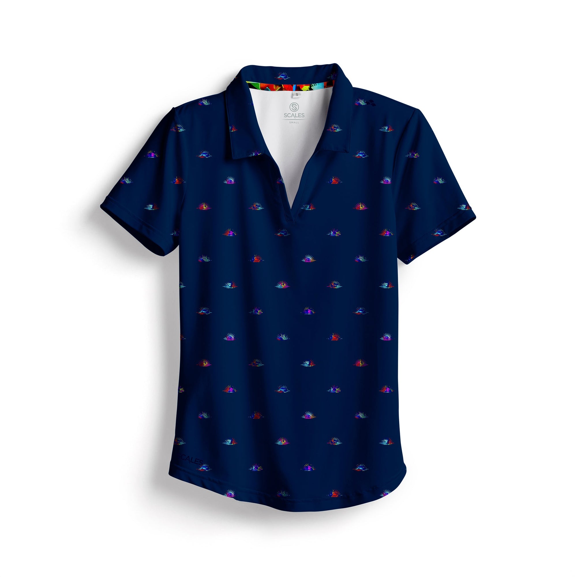 SCALES Sunset Sessions Womens Polo