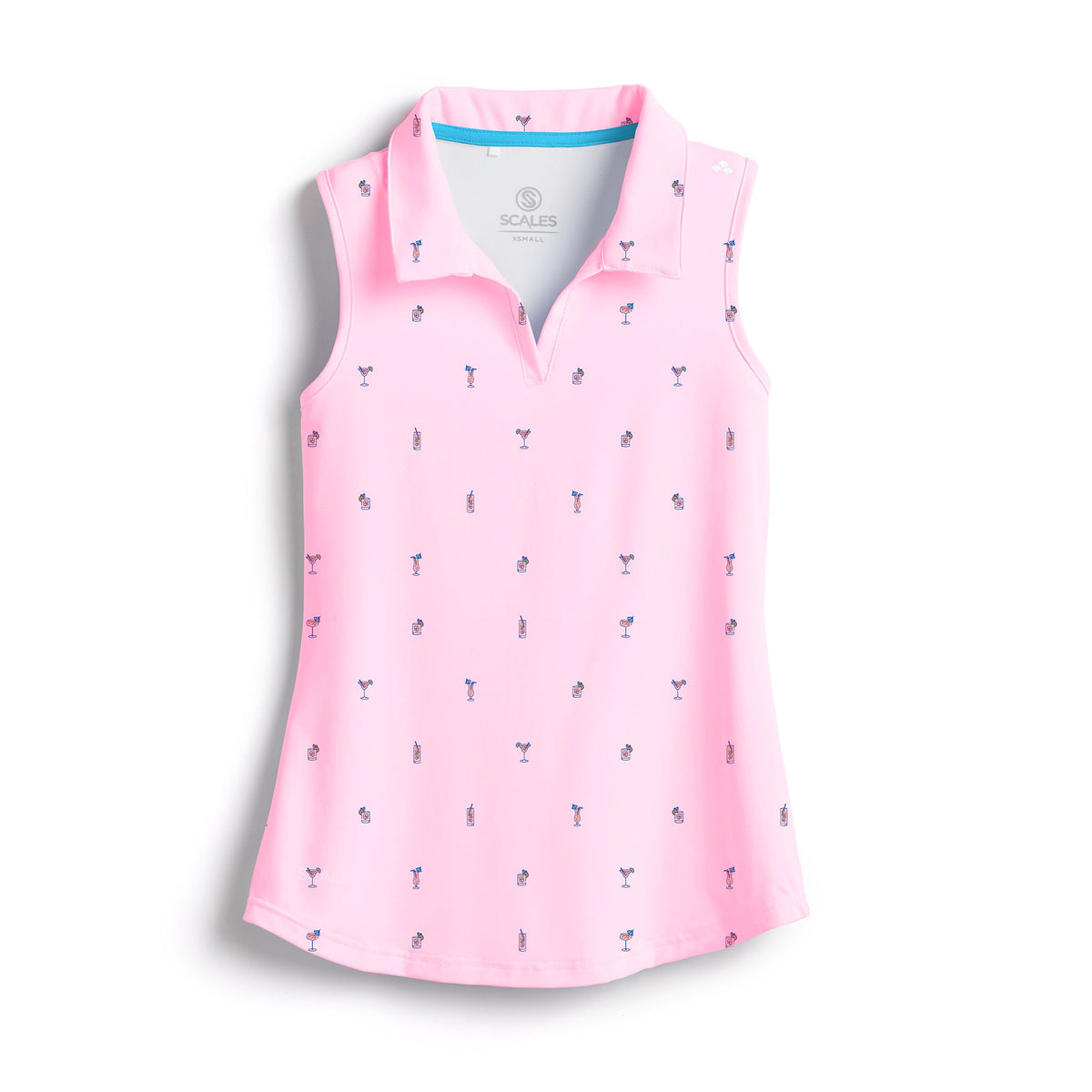 SCALES Cheers Sleeveless Womens Polo