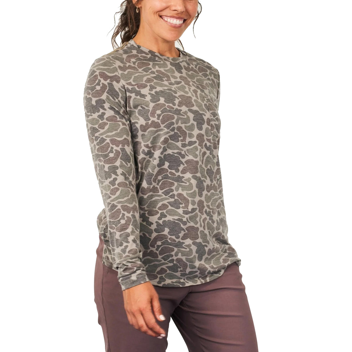 Marsh Wear Women's Buxton Hagood Long Sleeve Performance Crew