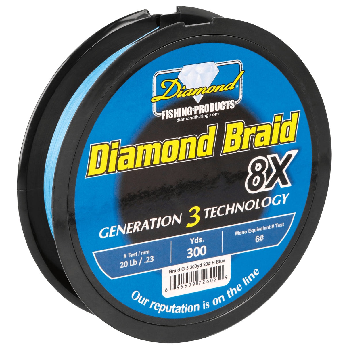 Diamond Braid Generation III 8X 300 Yards