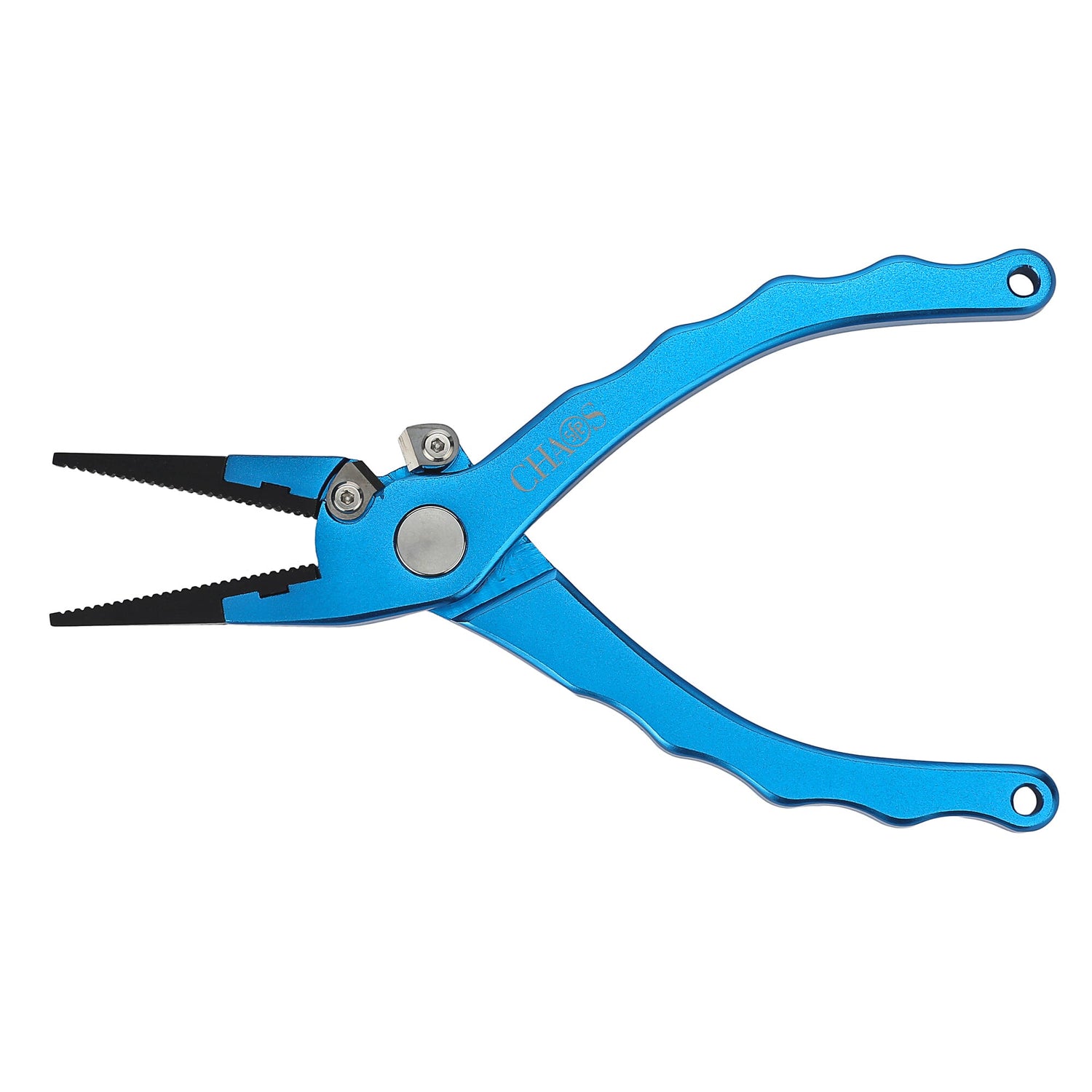 CHAOS Aluminium Plier Blue 7.5" with Sheath & Landyard