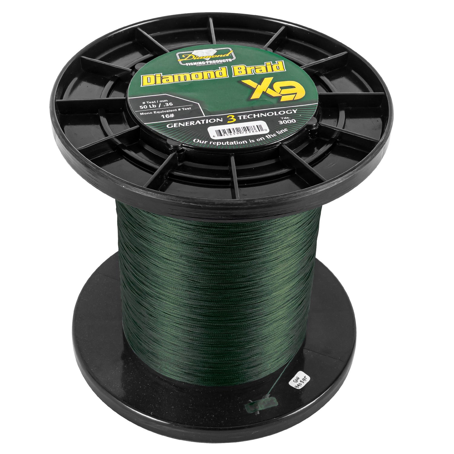 Diamond Braid Generation III 9X 3000 Yards