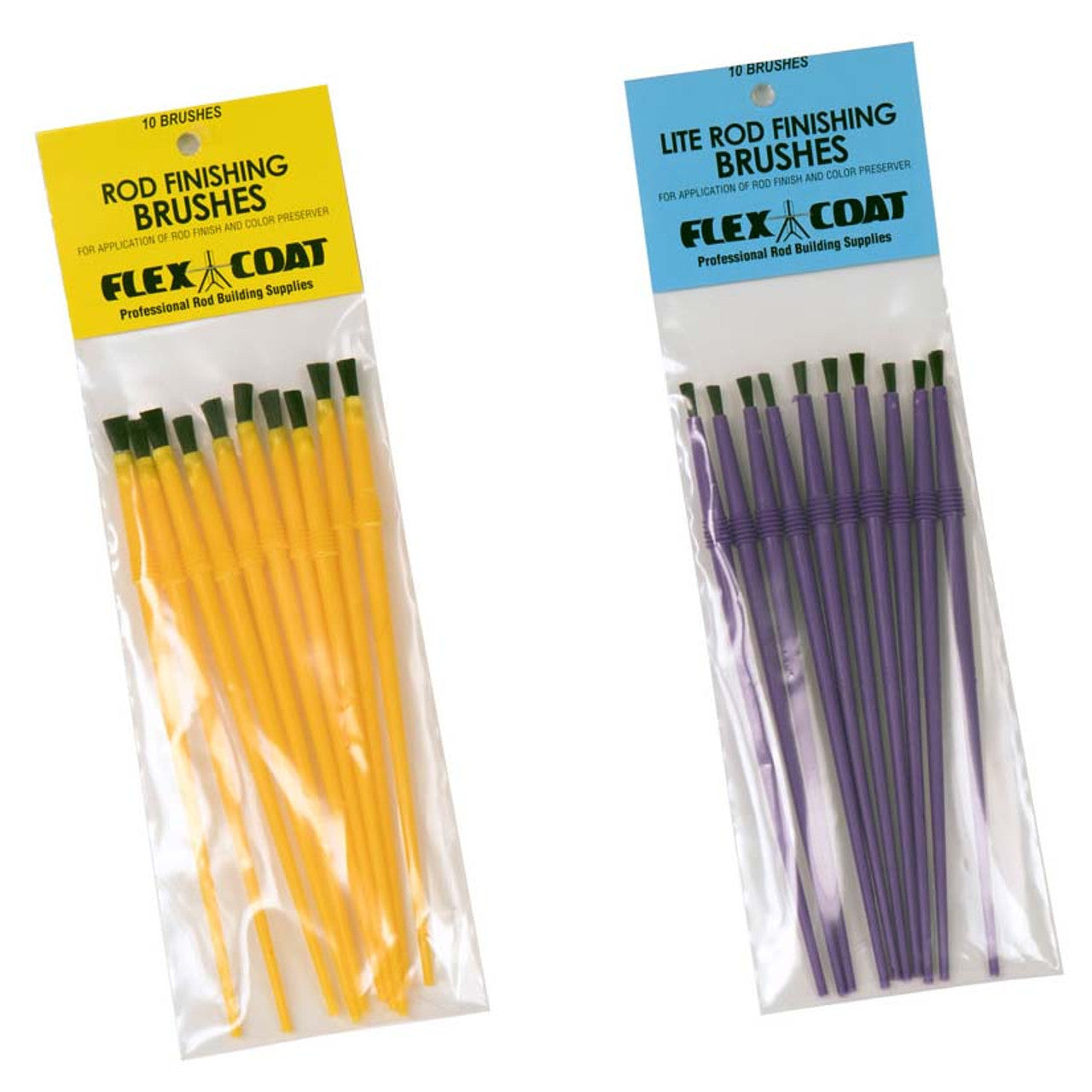 Flex Coat 1/4" Brush 10pk