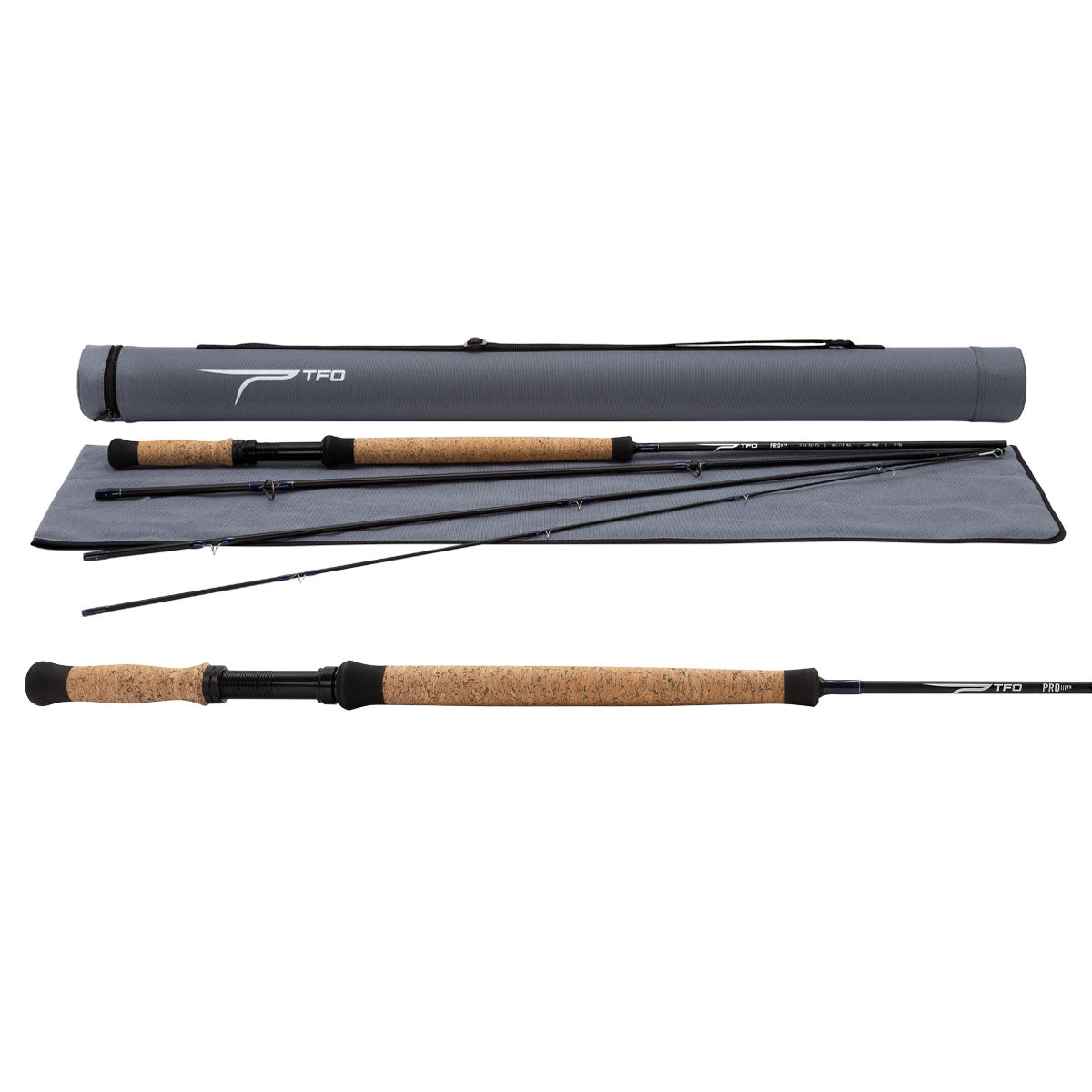 Temple Fork Outfitters 11FT0IN 6wt 4pc PRO III Two Handed Fly Fishing Rod