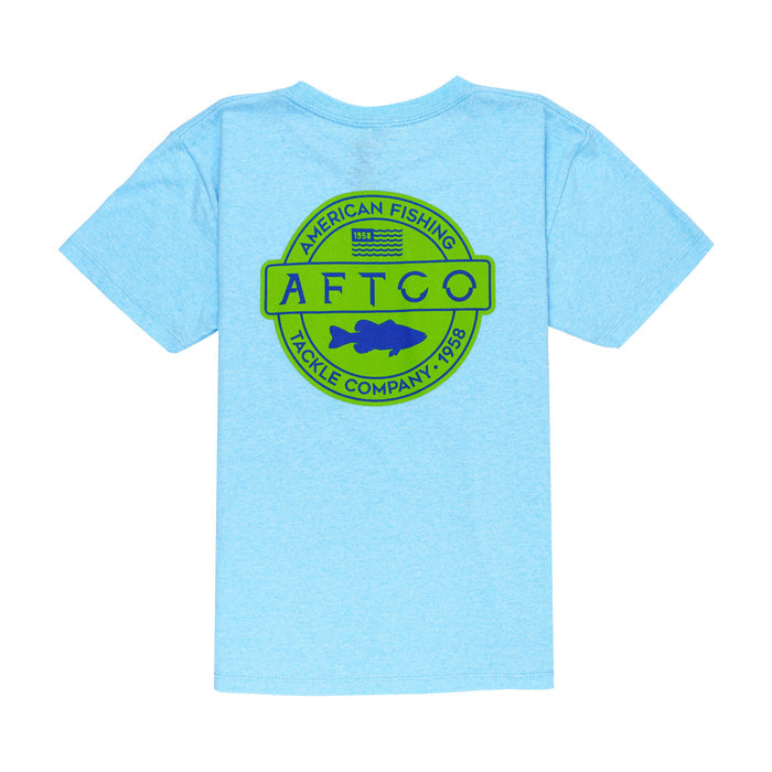 AFTCO Youth Bass Patch Short Sleeve T-Shirt