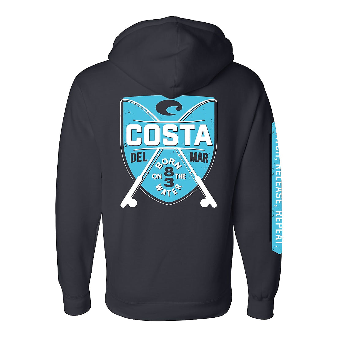 Costa Men's Reeling Long Sleeve Hoodie