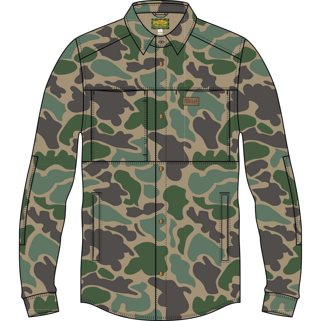 Marsh Wear Delano Shacket