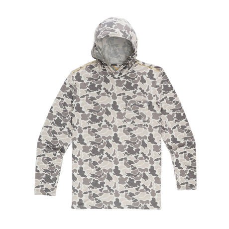 Marsh Wear Buxton Performance Hoodie Stone Mallard Camo