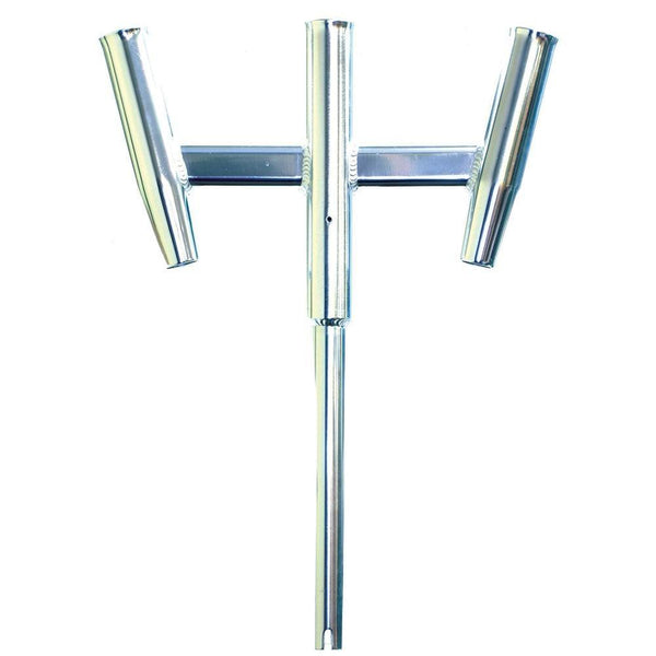 Tigress Trident Triple Kite Rod Holder-Bent Butt-Polished from