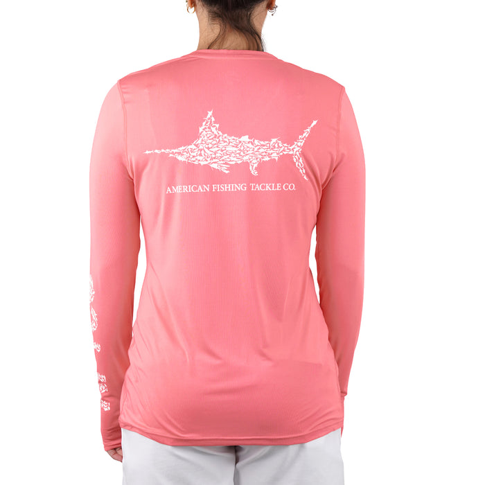 AFTCO Women&#39;s Jigfish Permormance Long Sleeve Shirt
