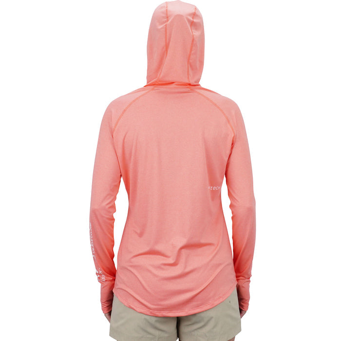 AFTCO Women's Yurei Air-O Mesh Hooded Performance Shirt