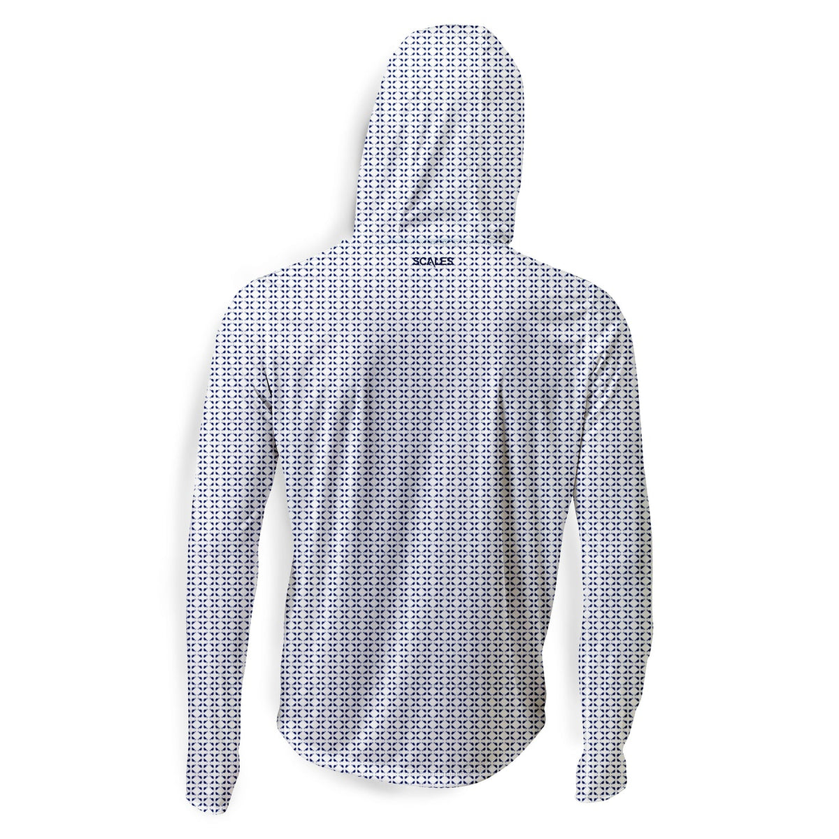 SCALES Nautical Sail Hooded Long Sleeve Performance Shirt