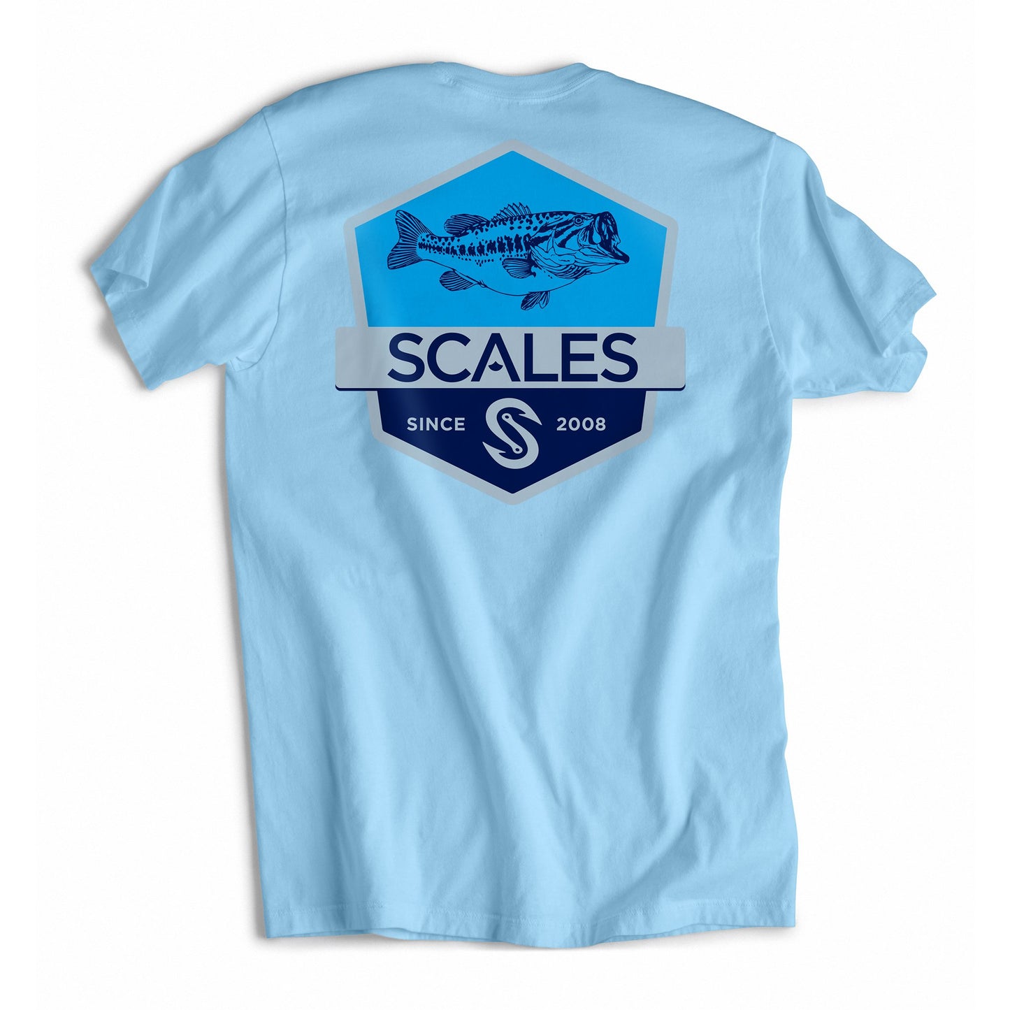 SCALES Bass Badge Premium Short Sleeve Tee